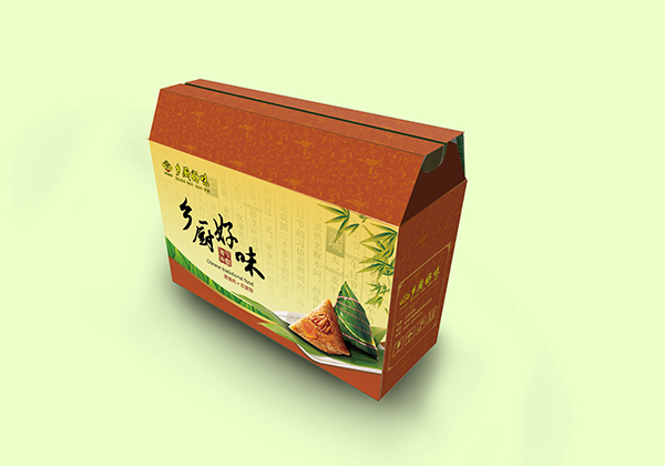 乡厨好味粽子礼盒包装设计案例